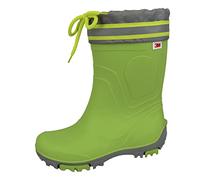 Bockstiegel Bente hellgrün/dk-grau Jungen Gummistiefel, Größe:34/35 EU