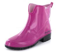 Bockstiegel Damen Gummistiefel Saskia Regenstiefel aus Polyvinylchlorid (PVC) Kurzschaft, Farbe:fuchsia, Größe:36 EU