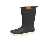 Bockstiegel Damen Gummistiefel Silke halbhoher Regenstiefel, Farbe:schwarz/creme, Größe:40 EU