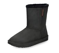 Bockstiegel Damen Mädchen Gummistiefel Vanessa-Woman Warmfutter im Boot -Design, Farbe:schwarz, Größe:42 EU