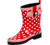 Bockstiegel Damen Regenstiefel Dorin-K, Gummistiefel rot/bunt, Gr. 39. rot/bunt-kombi