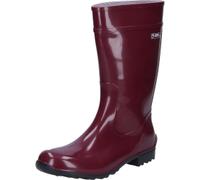 Bockstiegel Damenstiefel Luisa PVC-Gummistiefel Weinrot/Schwarz Gr. 38 weinrot/schwarz
