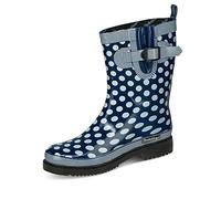 Bockstiegel kurzer Gummistiefel DORIN blau für Damen 41