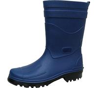 Bockstiegel Gummistiefel in Übergrößen Blau Dirk - Dk-Blau/Schwarz große Herrenschuhe, Größe:44