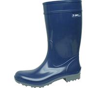 Bockstiegel Gummistiefel in Übergrößen Hellgrün/Dunkelblau Luisa große Damenschuhe, Blau, 43 EU