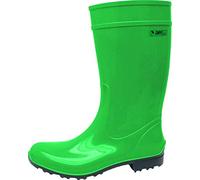 Bockstiegel Gummistiefel in Übergrößen Hellgrün/Dunkelblau Luisa große Damenschuhe, Hellgrün, 41 EU