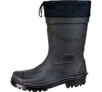 Bockstiegel Gummistiefel Regelstiefel PVC Herren NILS - Schwarz 44, Schwarz, 44 EU