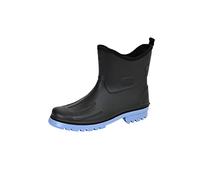 Bockstiegel Herren Große Stiefel Big Schuhe, Schwarz Hellblau, 43.5 EU