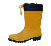 Bockstiegel Herren Gummistiefel Regenstiefel Nils, Farbe:Gelb, Schuhgröße:EUR 46, Artikel:-3089 gelb/dunkelblau