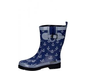 Bockstiegel kurzer Damengummistiefel MARLEEN blau 39