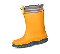 Bockstiegel Stiefel Arktis Kinderwinterstiefel gefüttert gelb/grau 30
