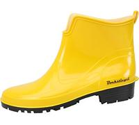 Bockstiegel Damen Gummistiefel Saskia Regenstiefel aus Polyvinylchlorid (PVC) kurzschaft, Farbe:gelb, Größe:39 EU