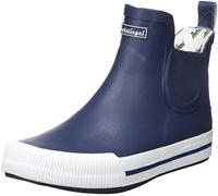 SALIHA® Stiefel Damen-Halbstiefel Momo dunkelblau/weiß Größe