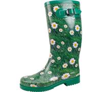 Bockstiegel Damen Regenstiefel Wiebke grün/multi Gr. 36