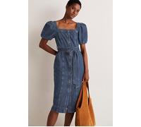 Boden Square Neck Denim Dress Ddn Größe: 22R | Blusenkleider Outlet | Damen | Blau