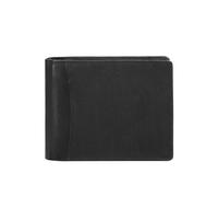 Bodenschatz Geldbörse Echt Leder schwarz Herren, Damen - 019680