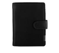 BODENSCHATZ Geldbörse, Fotofach Einheitsgröße schwarz Geldbörsen Geldscheinklammern Taschen Geldbörse Unisex Einheitsgröße schwarz