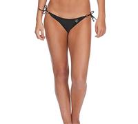 Body Glove Damen Smoothies Brasilia Solid Tie Side Cheeky Bottom Swimsuit Bikinihose, Smoothies Schwarz, M EU