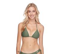 Body Glove Damen Smoothies DITA Solid Triangle Slider Bikini Top Swimsuit Bikinioberteil, Cactus, X-Small