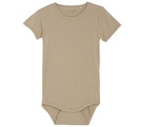 Body kurzarm taupe aus super weicher Bambus-Viskose 50