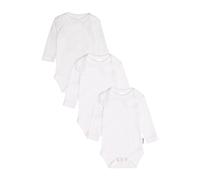 Body LILIPUT "basic", Mädchen, Gr. 62/68, EURO-Größen, weiß, 100% Baumwolle, unifarben, kurz, Bodys Body, mit praktischen Druckknöpfen (95327218-62) weiß