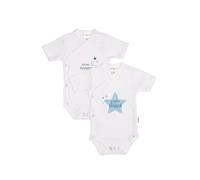 Body LILIPUT, Jungen, Gr. 44, EURO-Größen, weiß, 100% Baumwolle, bedruckt, kurz, Bodys Body, mit praktischen Druckknöpfen (26733633-44) weiß