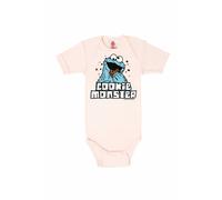 Body LOGOSHIRT, Mädchen, Gr. 50, EURO-Größen, rosa (hellrosa), 100% Baumwolle, bedruckt, normal, Rundhals, Bodys Body, Sesamstraße mit Druckknöpfen (49434068-50) hellrosa