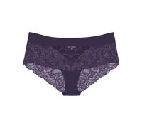 Triumph Panty Body Make-Up Illusion Lace Microtouch florale Stretch-Spitze Damen Gr.36 prussian blau