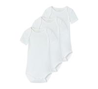 Name It Body 3er-Pack Solid Kurzarm Weiß Jungen Größe 68 (6 Monate)