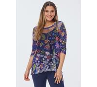 Body Needs Bluse Farm Flowers 36 bunt