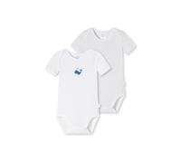 Body SCHIESSER "Strampler 2er Pack", Jungen, Gr. 92, N-Gr, weiß (weiß2), Obermaterial: 100% Baumwolle CO., Bodys Body (76832405-92) weiß2