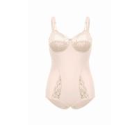 SUSA Damen Body ohne Bügel - Latina 6538 - Bequeme Shapewear Mieder für Frauen - Figurschmeichelndes Design - Ideal für Alltag & besondere Anlässe - Pure Beige, 75E