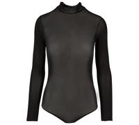 Urban Classics Ladies Mesh Turtleneck Body in Gr. M in Schwarz