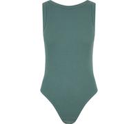 Body URBAN CLASSICS "Urban Classics Damen Ladies Rib Tank Body", Damen, Gr. XL, US-Größen, grün (paleleaf), 95% Baumwolle, 5% Elasthan, Bodys Body (15619451-XL) paleleaf