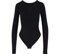 Body URBAN CLASSICS "Urban Classics Damen Ladies Stretch Jersey Longsleeve Body", Damen, Gr. S, US-Größen, schwarz, 95% Baumwolle, 5% Elasthan, Bodys Body (60936060-S) schwarz