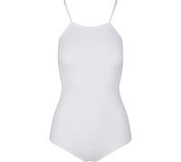 Body URBAN CLASSICS "Urban Classics Ladies Rip Body", Damen, Gr. XL, US-Größen, weiß, 92% Nylon, 8% Elasthan, Bodys Body (34890957-XL) weiß