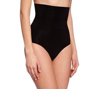 Body Wrap Damen Hoher Slip Miederslip, schwarz, Medium