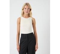 Body Y.A.S "YASRUBY SL BODY S. NOOS", Damen, Gr. M (38), N-Gr, weiß (star weiß), Jersey, Obermaterial: 93% Polyamid, 7% Elasthan, unifarben, figurbetont, Rundhals, Bodys Body (46610128-M) star weiß