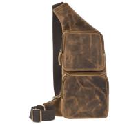 Bodybag, antikbraun.