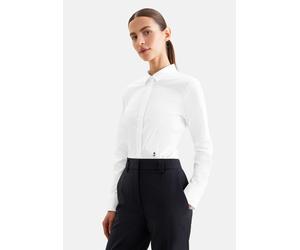 Bodybluse mit Stretchanteil slim fit Weiß 44 (60.080620-0001-44)