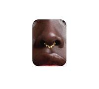 BodyBonita 16G Spike Septum Piercing - 316L Edelstahl Nasenpiercing Conch Helix Piercings Schmuck Nasenring Tragus Daith Knorpel Ohrpiercing Gold 10mm Stil 4
