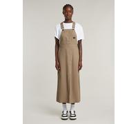 Bodykleid G-STAR "Dungaree Kleid", Damen, Gr. S, Normalgrößen, light toggee, Obermaterial: 90% Viskose, 10% Polyester, Kleider (35542018-S) light toggee
