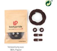 bodypride Schnürsenkel Rund/reflektierend braun 120cm - 1 Paar