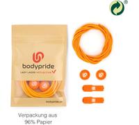 bodypride Schnürsenkel Rund/reflektierend orange 120cm - 1 Paar