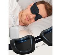 Bodyssey 3D-Schlafmaske für Damen & Herren, 100% Verdunkelung, verstellbar, Wimpernfreundlich, weich, Nulldruck-Augenmaske für Seitenschläfer, Reisen, trockene Augen, Nickerchen, Schichtarbeit