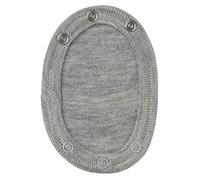 Engel - Baby-Bodyverlängerung - Merinounterwäsche, Gr. One Size, grau (HellgrauMelange)