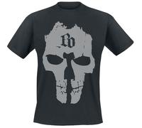 Böhse Onkelz BO Skull T-Shirt schwarz in S