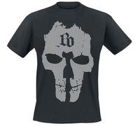 Böhse Onkelz BO Skull T-Shirt schwarz in XL