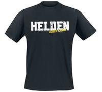 Böhse Onkelz Helden leben lange T-Shirt schwarz in XL