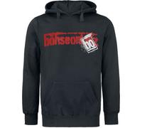 Böhse Onkelz Logo Kapuzenpullover schwarz in XL